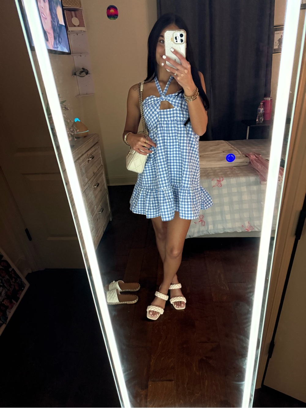 Blue Mini Dress